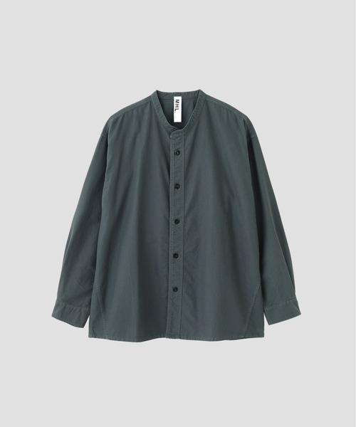 MHL.(エムエイチエル)の「SOFT HOPSACK(シャツ/ブラウス・メンズ・ブルー/オフホワイト/ネイビー・MEDIUM/LARGE/SMALL)」の14枚目の写真