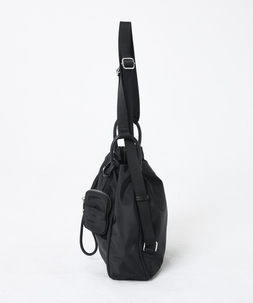OUTDOOR PRODUCTS(アウトドアプロダクツ)の「【OUTDOOR PRODUCTS】Drawstring 2way Rucksack / 巾着2WAYリュック(バックパック/リュック・メンズ・ブラック・フリー)」の6枚目の写真