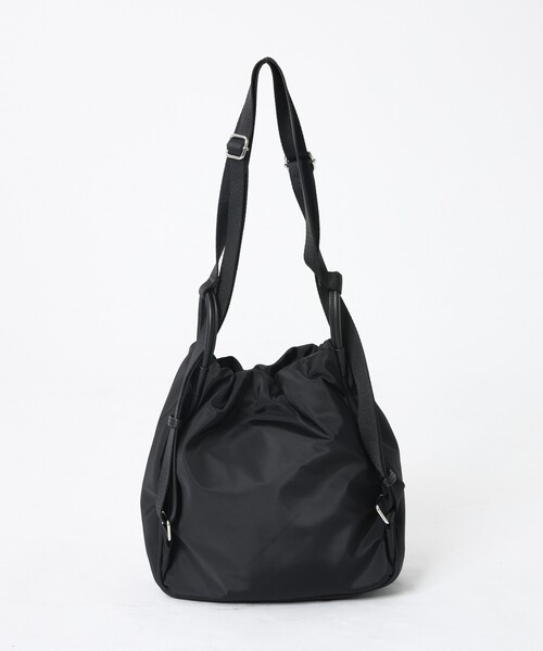 OUTDOOR PRODUCTS(アウトドアプロダクツ)の「【OUTDOOR PRODUCTS】Drawstring 2way Rucksack / 巾着2WAYリュック(バックパック/リュック・メンズ・ブラック・フリー)」の7枚目の写真