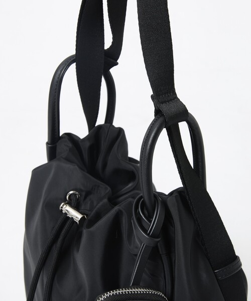 OUTDOOR PRODUCTS(アウトドアプロダクツ)の「【OUTDOOR PRODUCTS】Drawstring 2way Rucksack / 巾着2WAYリュック(バックパック/リュック・メンズ・ブラック・フリー)」の9枚目の写真