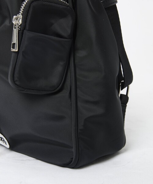 OUTDOOR PRODUCTS(アウトドアプロダクツ)の「【OUTDOOR PRODUCTS】Drawstring 2way Rucksack / 巾着2WAYリュック(バックパック/リュック・メンズ・ブラック・フリー)」の10枚目の写真