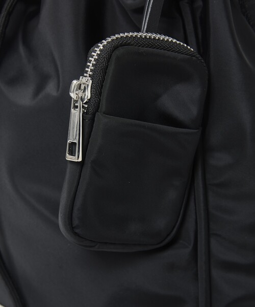 OUTDOOR PRODUCTS(アウトドアプロダクツ)の「【OUTDOOR PRODUCTS】Drawstring 2way Rucksack / 巾着2WAYリュック(バックパック/リュック・メンズ・ブラック・フリー)」の11枚目の写真