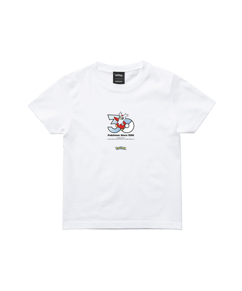 ZOZOSPOT(ゾゾスポット)の「Pokemon 30th Anniversary 1025 T-shirt 「デリバード」(Tシャツ/カットソー・レディース・ホワイト・SMALL/MEDIUM/LARGE/X-LARGE/XX-LARGE/XXX-LARGE/100cm/110cm/120cm/130cm/140cm/150cm/160cm)」の2枚目の写真