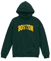 Ol' Basics（オール・ベーシックス） プルパーカー スウェット BOSTON ロゴ プリント 裏毛 トップス レディース ユニセックス