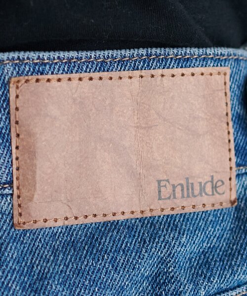 DISCOAT（ディスコート）の「【Enlude】サイドボタンタックデニムワイドパンツ《ユニセックス》（その他パンツ・レディース・サックスブルー/ダークブルー/インディゴブルー・LARGE/MEDIUM）」の18枚目の写真