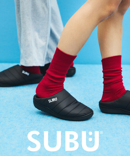SUBU(�X�u)��SUBU/�X�u SUBU Permanent Collection 2026 ORIGINALS F-LINE �p�[�}�l���g �E�B���^�[ �T���_�� ���b�N�V���[�Y(�T���_��)