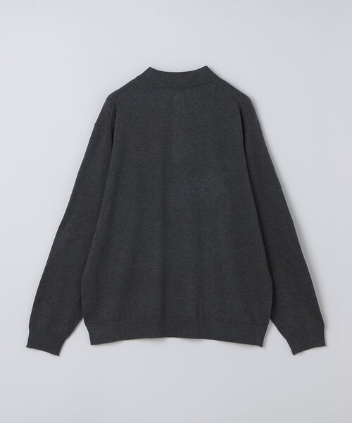 SHIPS Colors(シップス カラーズ)の「【一部WEB限定】Solist(R)Heat 14ゲージ ニット ポロシャツ◆(ニット/セーター・メンズ・チャコールグレー/カーキ/ネイビー/ブラウン・X-LARGE/LARGE/MEDIUM)」の9枚目の写真