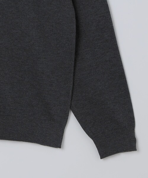 SHIPS Colors(シップス カラーズ)の「【一部WEB限定】Solist(R)Heat 14ゲージ ニット ポロシャツ◆(ニット/セーター・メンズ・チャコールグレー/カーキ/ネイビー/ブラウン・X-LARGE/LARGE/MEDIUM)」の11枚目の写真