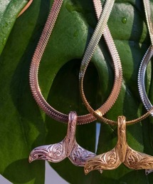 IRIEBEACH（アイリービーチ）の「【3mm snake仕様】Whaletail necklace 【ハワイアンジュエリー】【サージカルステンレス】【金属アレルギー対応】【IRIEBEACH   アイリービーチ】つけっぱなしOK（ネックレス）」