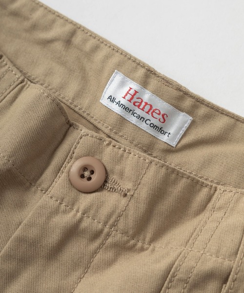 HANES(ヘインズ)の「【78】【Hanes/ヘインズ】ワイド ベイカー チノパンツ/ワークパンツ/アジャスター付き/綿100%/右綾ツイル/ワーク/ミリタリー/ユニセックス/レディース/メンズ(チノパンツ・メンズ・カーキ/ブラック/チャコールグレー/ベージュ・S/M/L/XL)」の9枚目の写真
