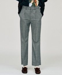【2026Winter Pre-Order】ウーステッドセミフレアパンツ / Worsted Semi-Flare Pants