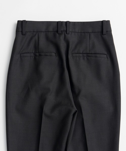 PRANK PROJECT(プランクプロジェクト)の「【2026Winter Pre-Order】ウーステッドセミフレアパンツ / Worsted Semi-Flare Pants(スラックス・レディース・ブラック/カーキ/マルチ・38/36)」の20枚目の写真