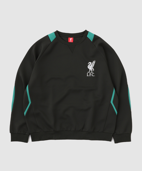 417 EDIFICE(フォーワンセブンエディフィス)の「【Liverpool FC / リバプールFC】 Crew neck sweat(スウェット・メンズ・ブラック/ライトグレー・X-LARGE/LARGE/MEDIUM)」の1枚目の写真