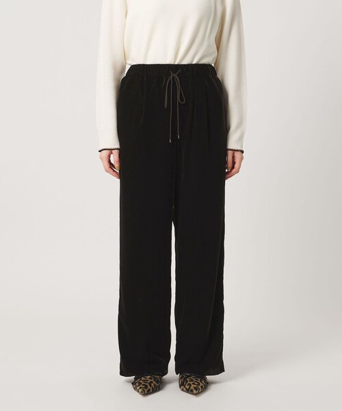 UNITED ARROWS(ユナイテッドアローズ)の「ベルベット イージーパンツ(その他パンツ・レディース・ダークブラウン/ブラック・38/36)」の11枚目の写真