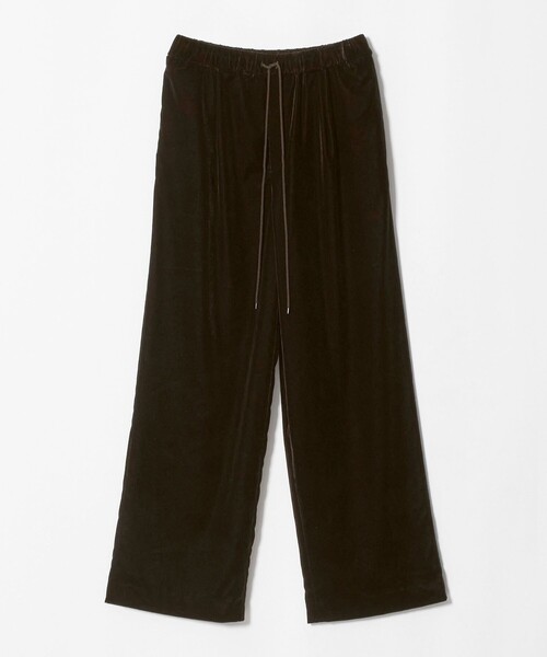 UNITED ARROWS(ユナイテッドアローズ)の「ベルベット イージーパンツ(その他パンツ・レディース・ダークブラウン/ブラック・38/36)」の5枚目の写真