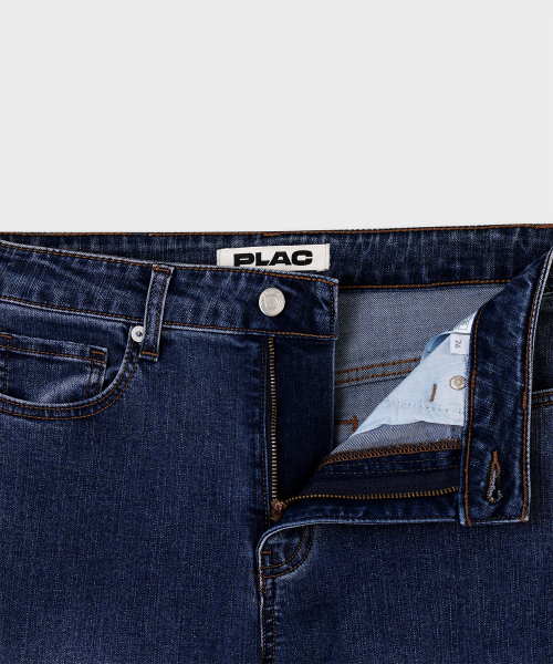 PLAC WOMEN(プレイス・ウィメン)の「ストレートデニムパンツ A02 ミッドブルー(デニムパンツ・レディース・その他・26/28/29/27/25)」の6枚目の写真