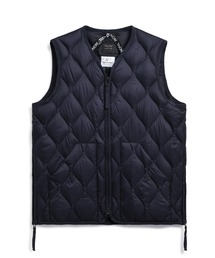 TAION(�^�C�I��)��TAION/�^�C�I�� MILITARY V NECK W-ZIP DOWN VEST (SOFT SHELL) �~���^���[ V�l�b�NW�W�b�v �_�E���x�X�g-�\�t�g�V�F�� ���ȃx�X�g ���[�ܕt�� �p�b�J�u�� �E�H�b�V���u�� �_�u���W�b�v �h�� �L���e�B���O ���j�Z�b�N�X �����Y ���f�B�[�X 2026�N �H �H�� �~ �~��(�_�E���x�X�g)
