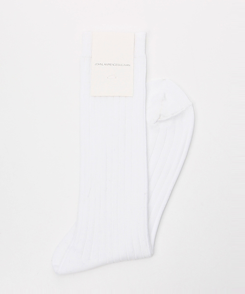 JOHN LAWRENCE SULLIVAN（ジョンローレンスサリバン）の「LIB SOCKS（ソックス/靴下・メンズ・ブラック/ネイビー/オレンジ/グレー/レッド/ホワイト・ONE SIZE）」の2枚目の写真