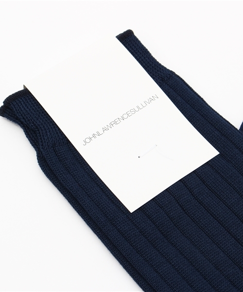 JOHN LAWRENCE SULLIVAN（ジョンローレンスサリバン）の「LIB SOCKS（ソックス/靴下・メンズ・ブラック/ネイビー/オレンジ/グレー/レッド/ホワイト・ONE SIZE）」の7枚目の写真