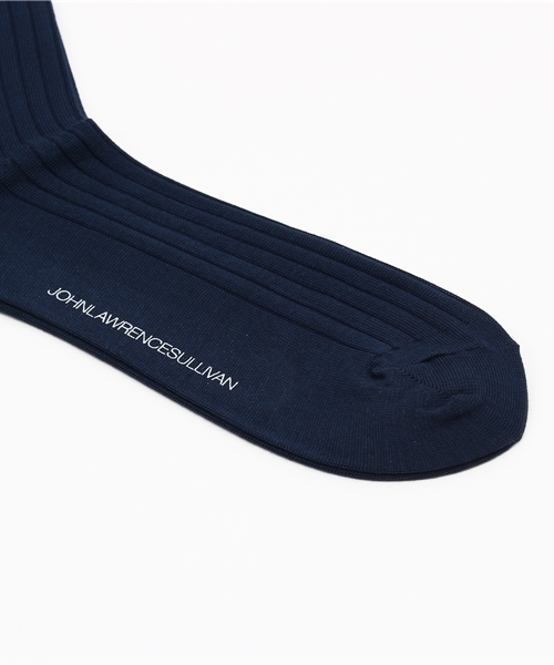 JOHN LAWRENCE SULLIVAN（ジョンローレンスサリバン）の「LIB SOCKS（ソックス/靴下・メンズ・ブラック/ネイビー/オレンジ/グレー/レッド/ホワイト・ONE SIZE）」の8枚目の写真