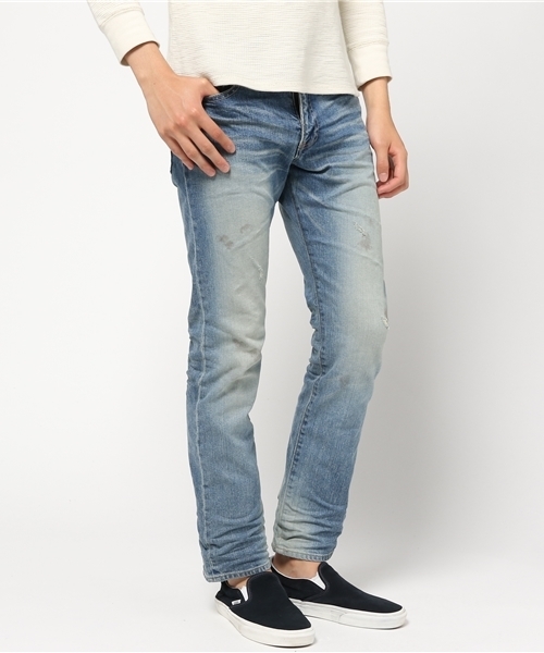 セール】ヴィンテージ加工ストレートデニム（デニムパンツ）｜JACKROSE