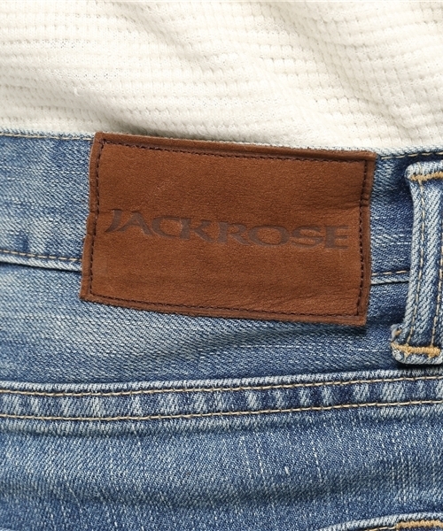 JACKROSE（ジャックローズ）の「ヴィンテージ加工ストレートデニム（デニムパンツ・メンズ・サックスブルー・M/L/XL/S）」の10枚目の写真