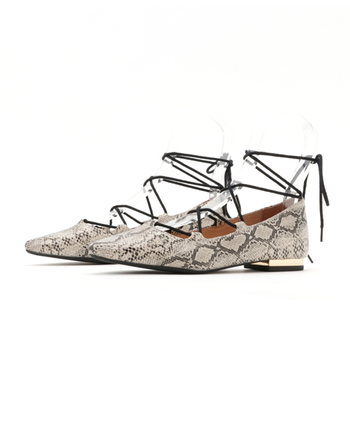 ORiental TRaffic(オリエンタルトラフィック)の「秋冬新作★レースアップパンプス★6327(パンプス・レディース・グレー/ブラック系その他/ブラック・39/35/36/42/40/34/41/38/37)」の11枚目の写真