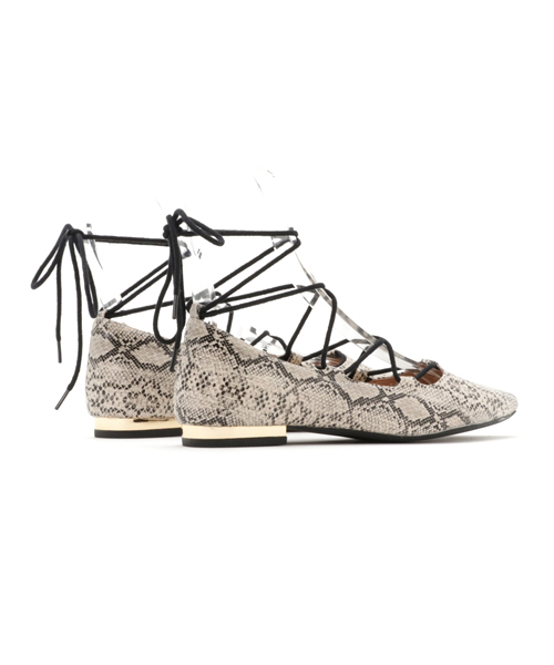 ORiental TRaffic(オリエンタルトラフィック)の「秋冬新作★レースアップパンプス★6327(パンプス・レディース・グレー/ブラック系その他/ブラック・39/35/36/42/40/34/41/38/37)」の6枚目の写真