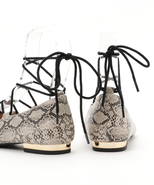 ORiental TRaffic(オリエンタルトラフィック)の「秋冬新作★レースアップパンプス★6327(パンプス・レディース・グレー/ブラック系その他/ブラック・39/35/36/42/40/34/41/38/37)」の8枚目の写真