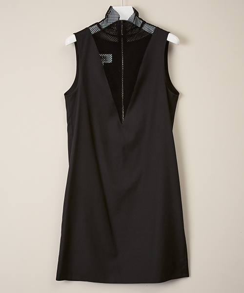 Mm6 エムエムシックス の Mm6 Maison Margiela メッシュタートルワンピース ワンピース Wear