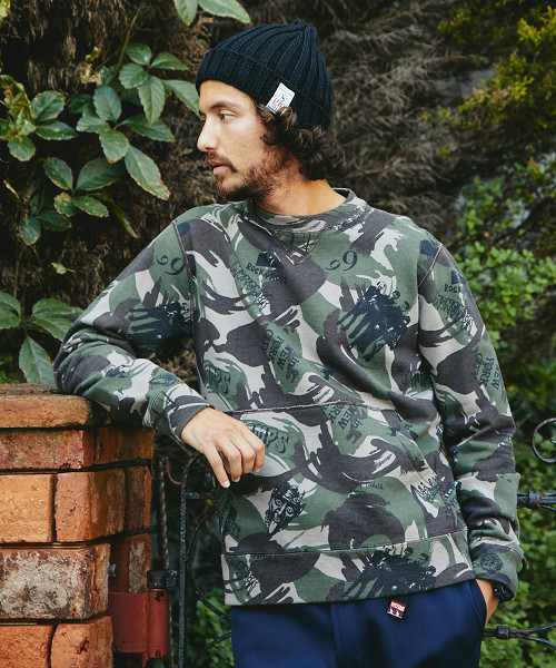 HYSTERIC GLAMOUR(ヒステリックグラマー)の「CR/BC CRAMPS総柄 SW(スウェット・メンズ・その他2・SMALL/MEDIUM/LARGE)」の1枚目の写真