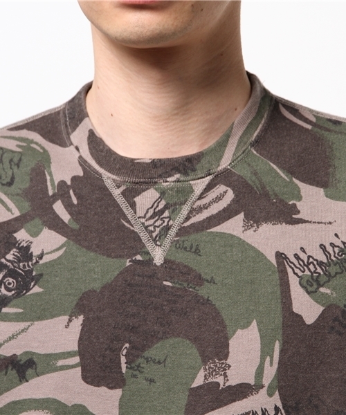 HYSTERIC GLAMOUR(ヒステリックグラマー)の「CR/BC CRAMPS総柄 SW(スウェット・メンズ・その他2・SMALL/MEDIUM/LARGE)」の7枚目の写真