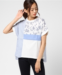 LBC | animal柄パッチワーク                (Tシャツ/カットソー)