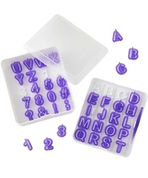 entre square（アントレスクエアー）の「Wilton/カットアウトセット アルファベット&ナンバー（キッチンツール）」