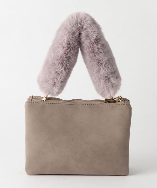 Another Edition(アナザーエディション)の「【WEB限定】aeFC 2Wayショルダーバッグ(ショルダーバッグ・レディース・モカ/ピンク・FREE)」の3枚目の写真