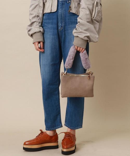 Another Edition(アナザーエディション)の「【WEB限定】aeFC 2Wayショルダーバッグ(ショルダーバッグ・レディース・モカ/ピンク・FREE)」の8枚目の写真