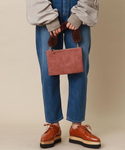 Another Edition(アナザーエディション)の「【WEB限定】aeFC 2Wayショルダーバッグ(ショルダーバッグ・レディース・モカ/ピンク・FREE)」の11枚目の写真