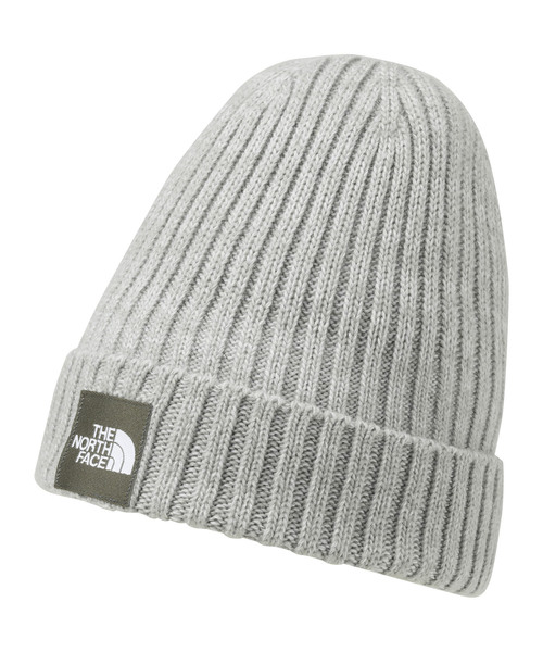 THE NORTH FACE（ザノースフェイス）の「ザ・ノース・フェイス　ロゴニットキャップ / カプッチョリッド（ニットキャップ/ビーニー・メンズ・ミックスグレー/ピンク/ブルー/ブラック/ネイビー/モスグリーン/バーガンディー/サックスブルー/レッド/オレンジ/タン・FREE）」の2枚目の写真