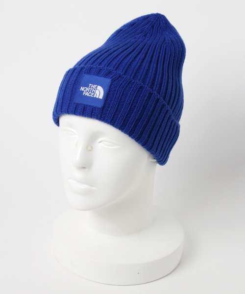 THE NORTH FACE（ザノースフェイス）の「ザ・ノース・フェイス　ロゴニットキャップ / カプッチョリッド（ニットキャップ/ビーニー・メンズ・ミックスグレー/ピンク/ブルー/ブラック/ネイビー/モスグリーン/バーガンディー/サックスブルー/レッド/オレンジ/タン・FREE）」の6枚目の写真