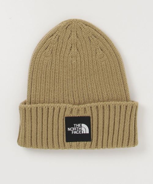 THE NORTH FACE（ザノースフェイス）の「ザ・ノース・フェイス　ロゴニットキャップ / カプッチョリッド（ニットキャップ/ビーニー・メンズ・ミックスグレー/ピンク/ブルー/ブラック/ネイビー/モスグリーン/バーガンディー/サックスブルー/レッド/オレンジ/タン・FREE）」の3枚目の写真