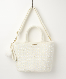 DRESSCAMP (ドレスキャンプ)METEOR スタースタッズツイード2WAYトートバッグ