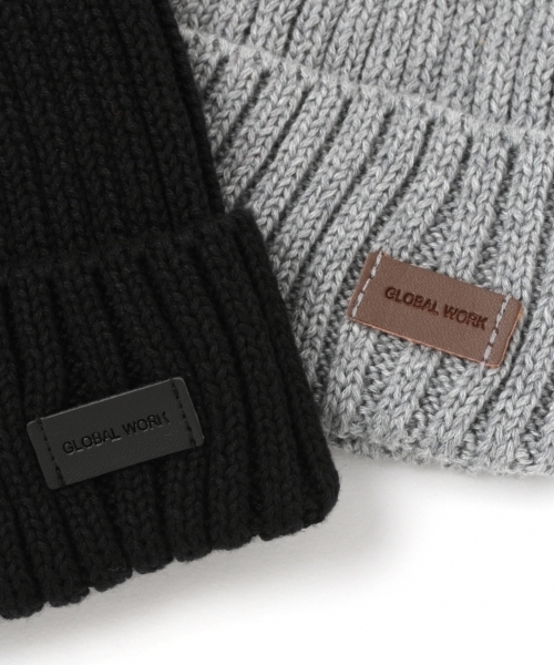 GLOBAL WORK(グローバルワーク)の「【キッズ】アラエルリブニットワッチ/767911(ニットキャップ/ビーニー・キッズ・ブラック/グレー/オレンジ/ライトグリーン/ワインレッド・FREE)」の11枚目の写真