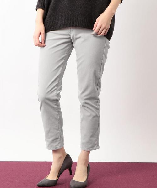Lee（リー）の「CB LEE コーデュロイ アンクル テーパードパンツ ◆（その他パンツ・レディース・グレー/ピンク/ブラック・MEDIUM/SMALL/X-SMALL）」の2枚目の写真