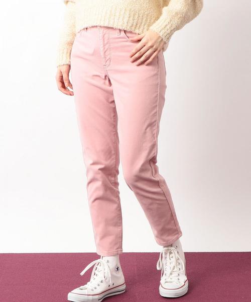 Lee（リー）の「CB LEE コーデュロイ アンクル テーパードパンツ ◆（その他パンツ・レディース・グレー/ピンク/ブラック・MEDIUM/SMALL/X-SMALL）」の3枚目の写真