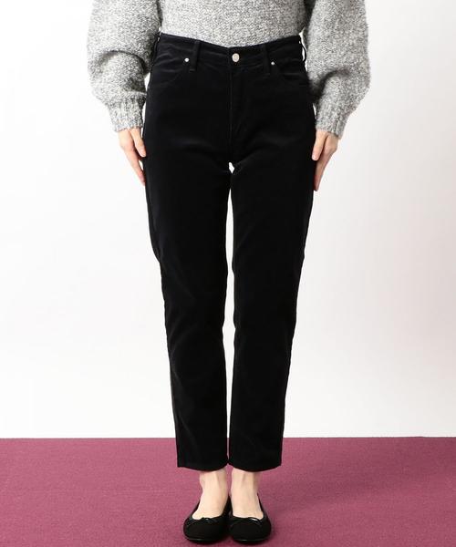 Lee（リー）の「CB LEE コーデュロイ アンクル テーパードパンツ ◆（その他パンツ・レディース・グレー/ピンク/ブラック・MEDIUM/SMALL/X-SMALL）」の5枚目の写真