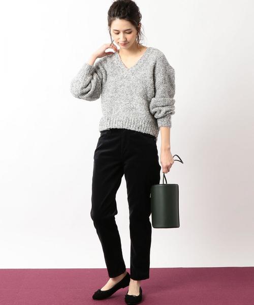 Lee（リー）の「CB LEE コーデュロイ アンクル テーパードパンツ ◆（その他パンツ・レディース・グレー/ピンク/ブラック・MEDIUM/SMALL/X-SMALL）」の7枚目の写真