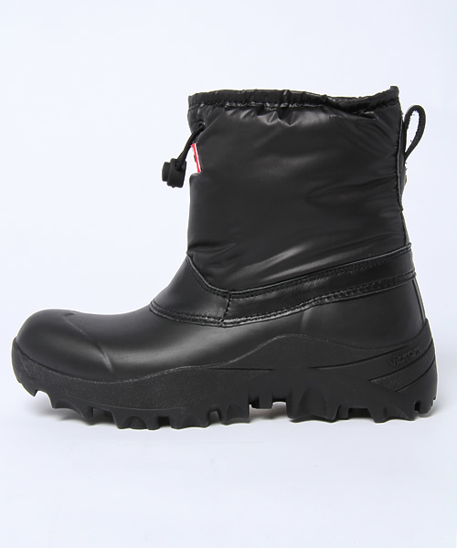美品】HUNTER ハンター ブラック スノーブーツ すくえ ショート