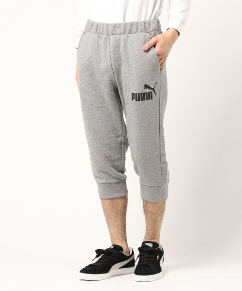 PUMA（プーマ）の「エッセンシャル NO1 ロゴ 3/4 スウェットパンツ（その他パンツ・メンズ・ネイビー/グレー/ブラック・X-LARGE/LARGE/SMALL/MEDIUM/XX-LARGE）」の3枚目の写真