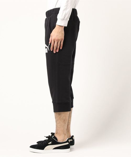 PUMA（プーマ）の「エッセンシャル NO1 ロゴ 3/4 スウェットパンツ（その他パンツ・メンズ・ネイビー/グレー/ブラック・X-LARGE/LARGE/SMALL/MEDIUM/XX-LARGE）」の4枚目の写真
