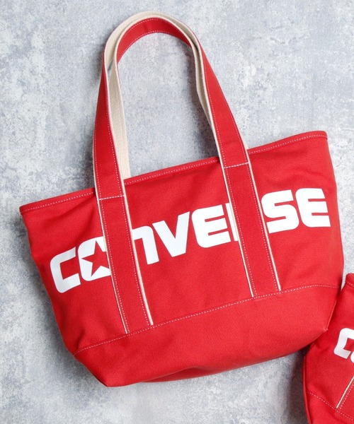 CONVERSE(コンバース)の「【CONVERSE/コンバース】canvas M tote/キャンバスMトートバッグ(トートバッグ・レディース・ベージュ/ブラック/ホワイト/ブラック系その他/レッド/ネイビー/グレー/ダークベージュ/ベージュ系その他/グリーン/ライトブラウン/ブルー/ブラック系その他3/アイボリー/レッド系その他/ワインレッド・FREE)」の16枚目の写真